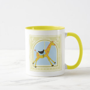 Tasse Girafe avant juin Bruyère Vess de carrousel