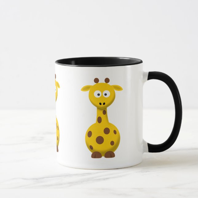 Tasse Giraffe de dessin (Droite)