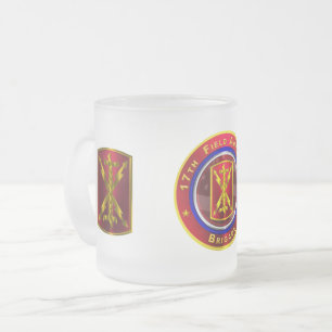 Tasse Givré 17e brigade d'artillerie de campagne "Thunderbolt"