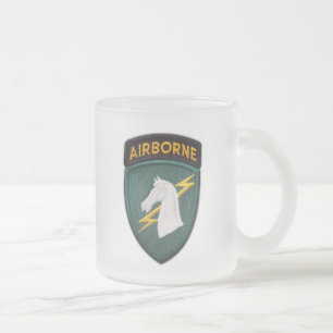 Tasse Givré 1er SOCOM spécial opérations USASOAC vétérans patc