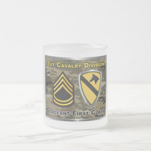 Tasse Givré 1re division de cavalerie Sergent de première clas