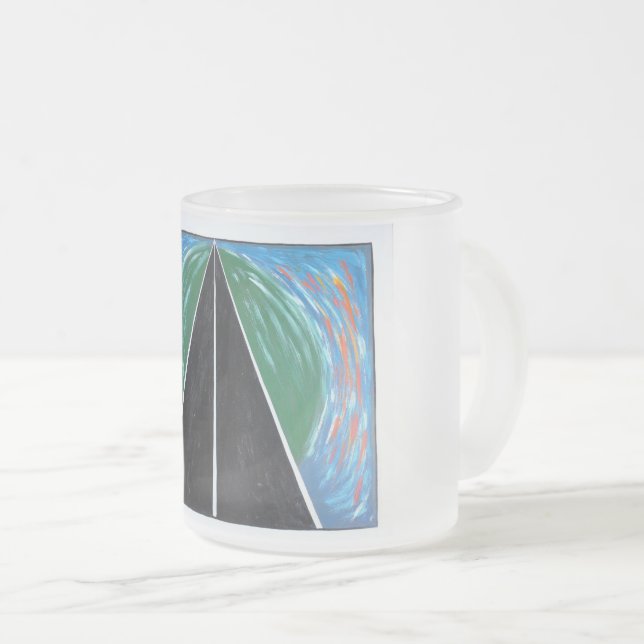 Tasse Givré 25/ Feu vert (Devant droit)