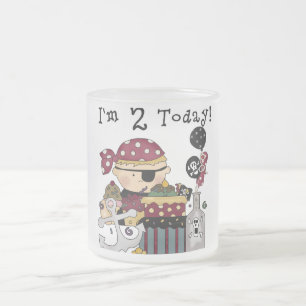 Tasse Givré 2e anniversaire Pirate Tshirts et cadeaux