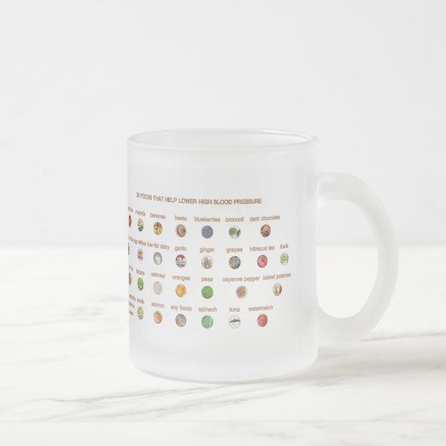 Tasse Givré 30 Aliments faible hypertension naturellement être (Droit)