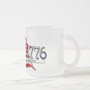 Tasse Givré 4 juillet 1776 Stars & Stripes