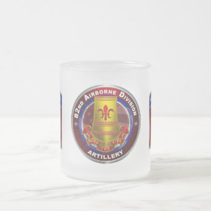 Tasse Givré 82e division aéroportée Artillerie