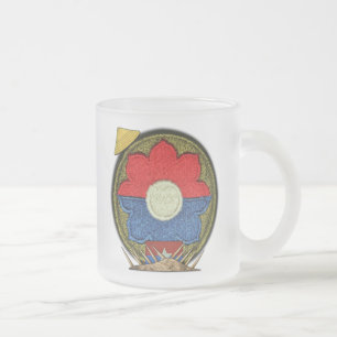 Tasse Givré 9e division d'infanterie Compagnie Charlie Guerre 
