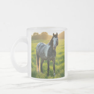 Tasse Givré Ajouter une photo de cheval Personnaliser