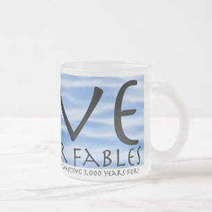Tasse Givré AMOUR ET TOUTE AUTRE eau de FABLES