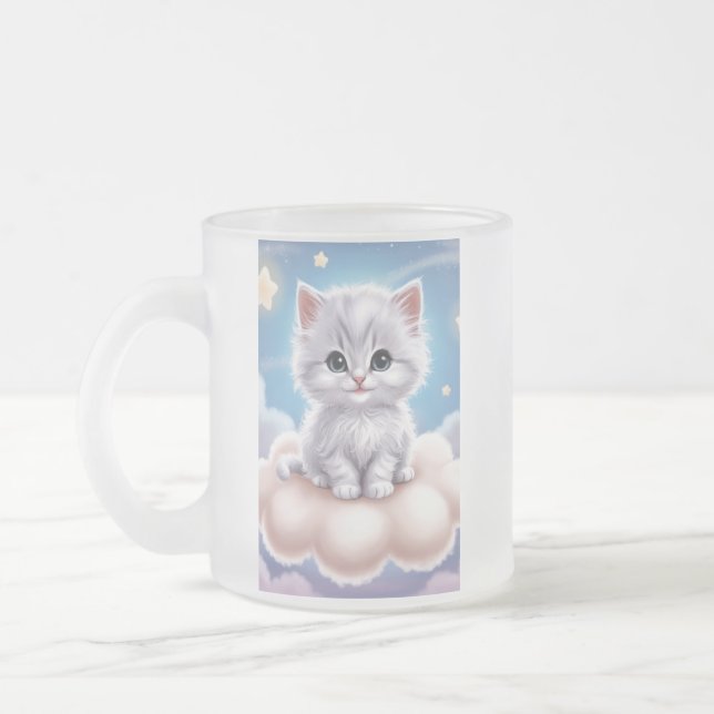 Tasse Givré amoureux des chats (Gauche)