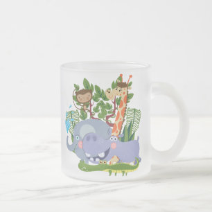 Tasse Givré Animaux mignons de safari