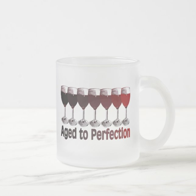 Tasse Givré Anniversaire du vin rouge (Droit)