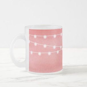 Tasse Givré Aquarelle Chaîne éclaire Musique