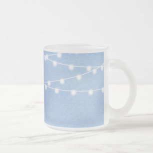 Tasse Givré Aquarelle Chaîne éclaire Musique