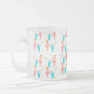 Tasse Givré Aquarelle Cocktail Margarita Motif