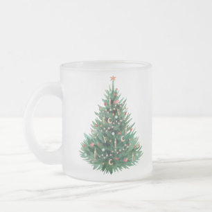 Tasse Givré Arbre de Noël
