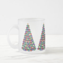 Tasse Givré Arbre de Noël, oh arbre de Noël