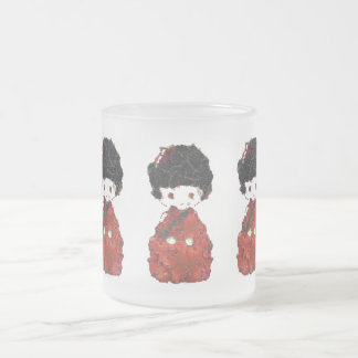 Tasse Givré Art de poupée de Kokeshi