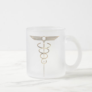Tasse Givré Art déco Caduceus