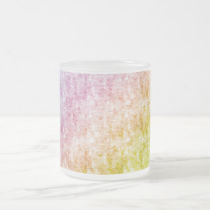 Tasse Givré Artisan Arc-en-ciel Couleurs Motif rayé