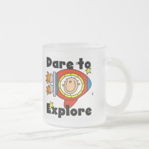 Tasse Givré Astronaute Osez Explorer Tshirts et Cadeaux