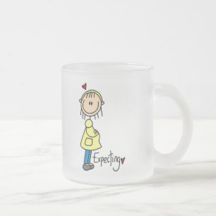 Tasse Givré Attendre des T-shirts et des cadeaux de bébé