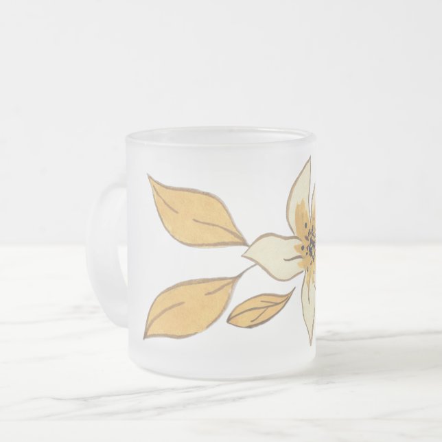 Tasse Givré Autumn flower (Devant gauche)