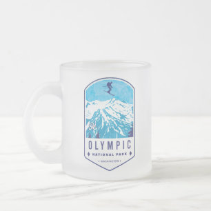 Tasse Givré Badge de ski du parc national olympique