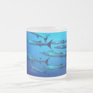 Tasse Givré barracuda plongée mer profonde océan eau tropicale