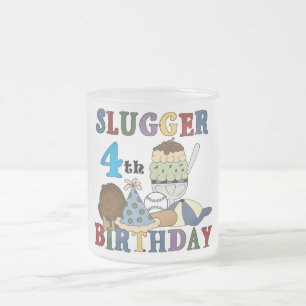 Tasse Givré Baseball Slugger 4e anniversaire