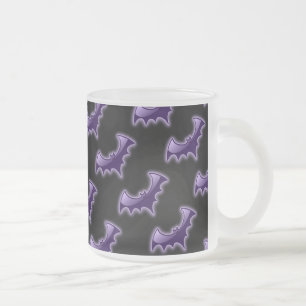 Tasse Givré Batterie à ailes de nuit noire et violette