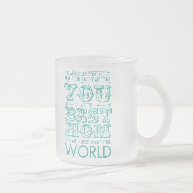 Tasse Givré Best mom prize (Droit)