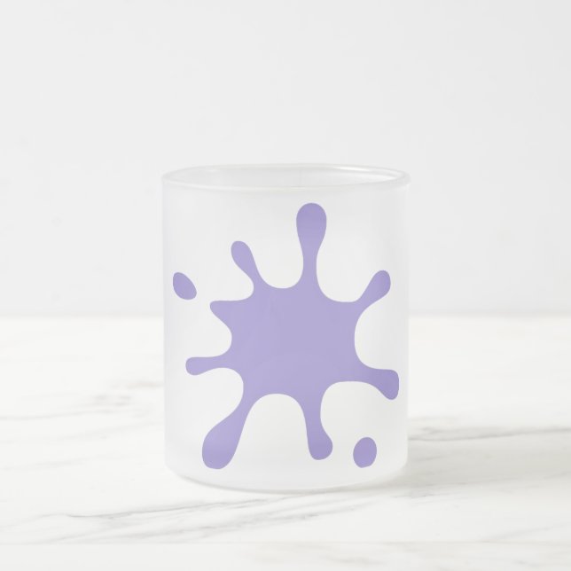 Tasse Givré Bleu couleur Musique (Centre)