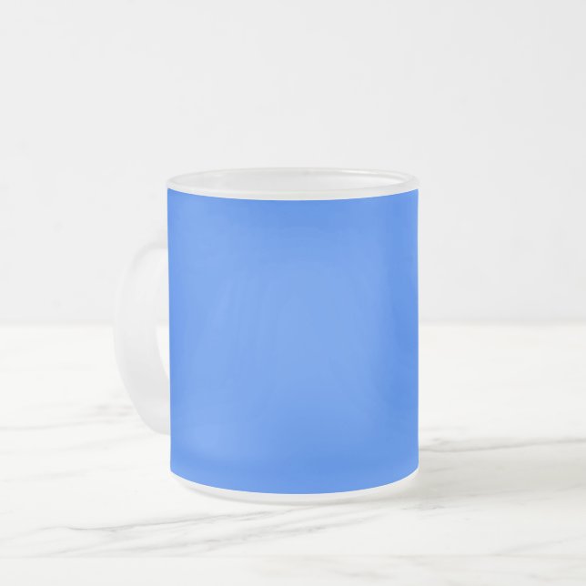 Tasse Givré Bleu (Crayola) (couleur unie)   (Devant gauche)