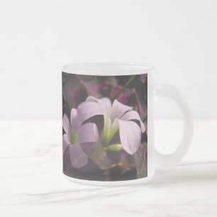 Tasse Givré Blossoms Oxalis violets