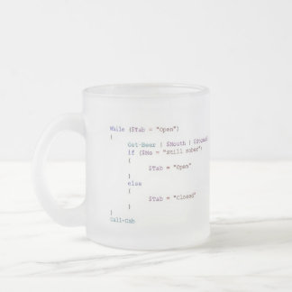 Tasse Givré Boire pour le Powershell Scripter