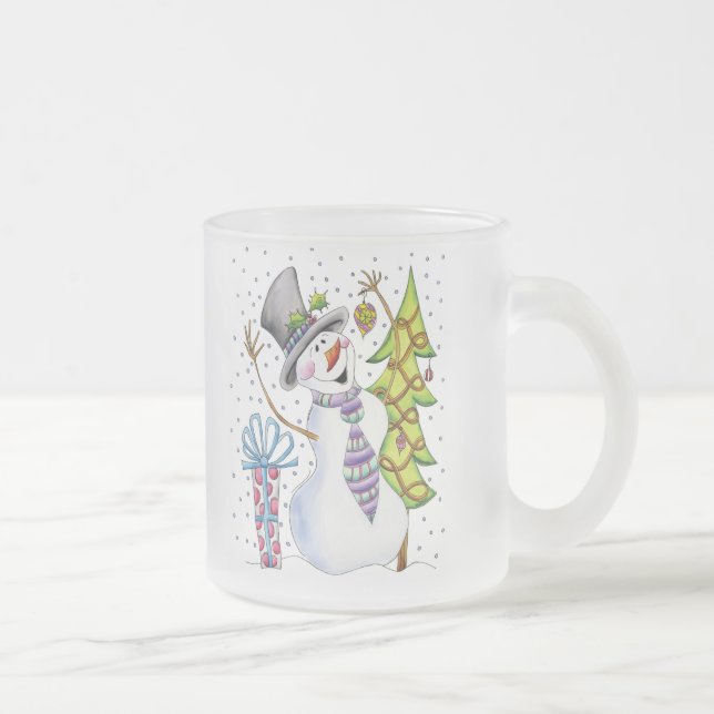 Tasse Givré Bonhomme de neige (Droit)
