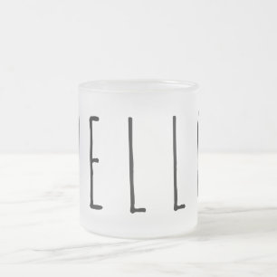 Tasse Givré Bonjour