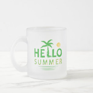 Tasse Givré Bonjour été
