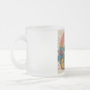 Tasse Givré Bonne conception d'anniversaire