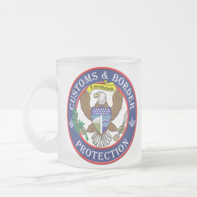 TASSE GIVRÉ BOUCLIER DE CBP EAGLE (Gauche)