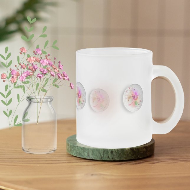 Tasse Givré Boue gelée de la sphère florale (Créateur téléchargé)