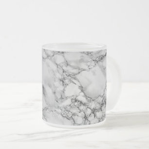 Tasse Givré Boug en pierre de Marbre blanc - Design moderne