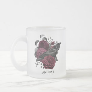 Tasse Givré Bourgogne Floral gothique