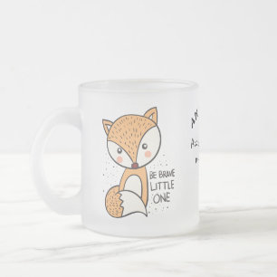 Tasse Givré Brave petit renard, dessin de renard mignon person