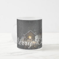 Cabane Mystique de Noël en Profonde Forêt