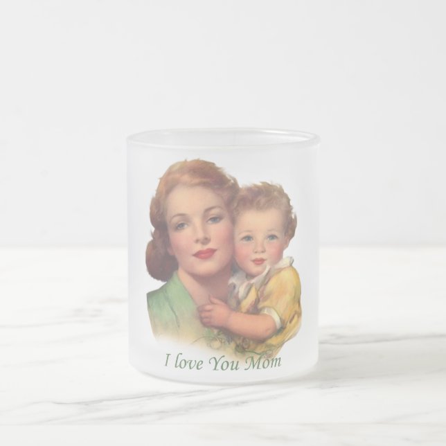 Tasse Givré Cadeau adorable pour la fête des mères (Centre)