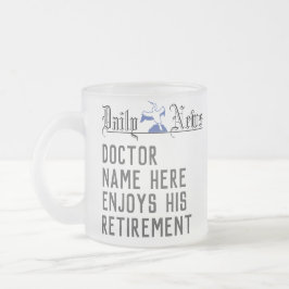 Tasse Givré Cadeau de retraite pour un médecin