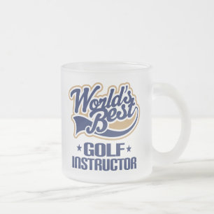 Tasse Givré Cadeau d'instructeur de golf