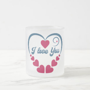 Tasse Givré Cadeau Je t'aime